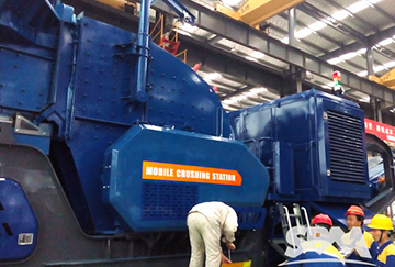 俄羅斯時產(chǎn)300噸煤矸石破碎生產(chǎn)線