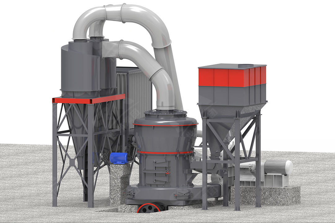 雷蒙磨粉機模擬現場圖